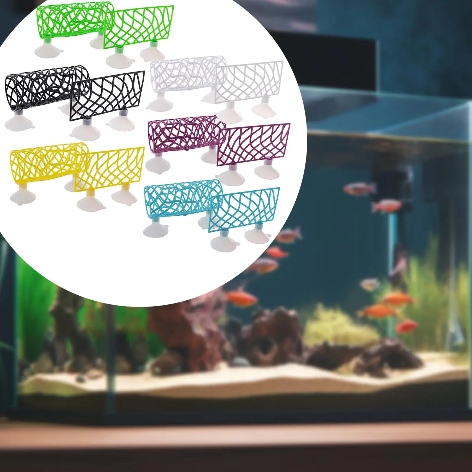 Betta Fish Tunnel Betta Tube Betta Bed Betta Sleeping Tube for Small Fish Betta Guppies