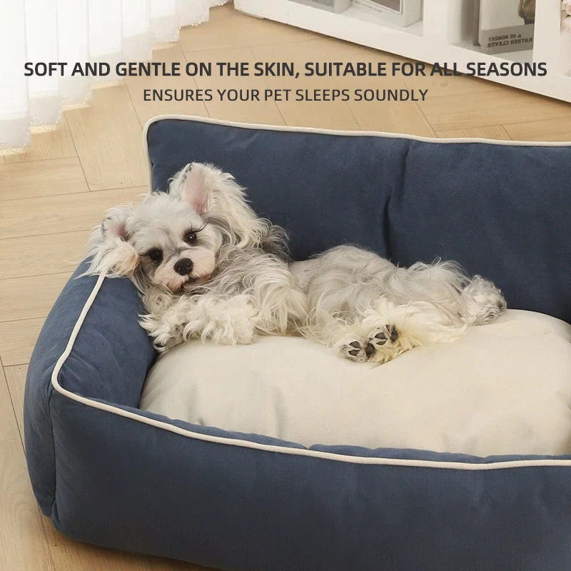 Cama lavable para perro grande – cálida y resistente al pelo - imagen 3