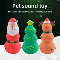 Juguete masticable navideño para perros y gatos – Latex seguro
