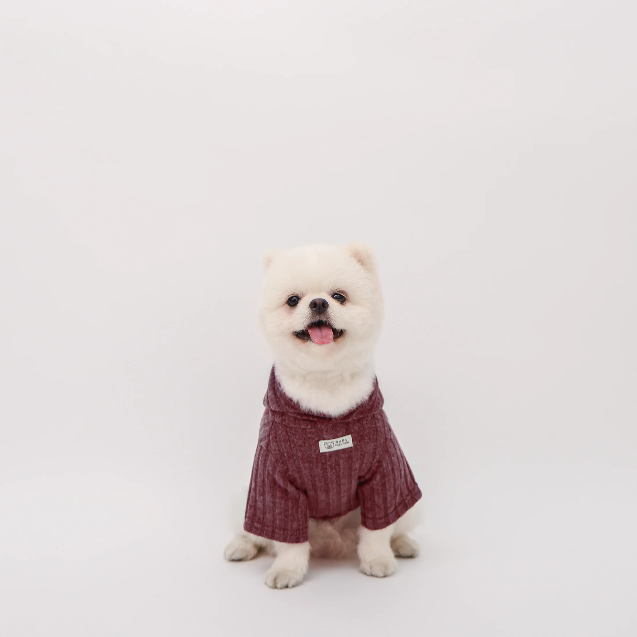 Sudadera con capucha cálida para perros y gatos pequeños, suave - imagen 3
