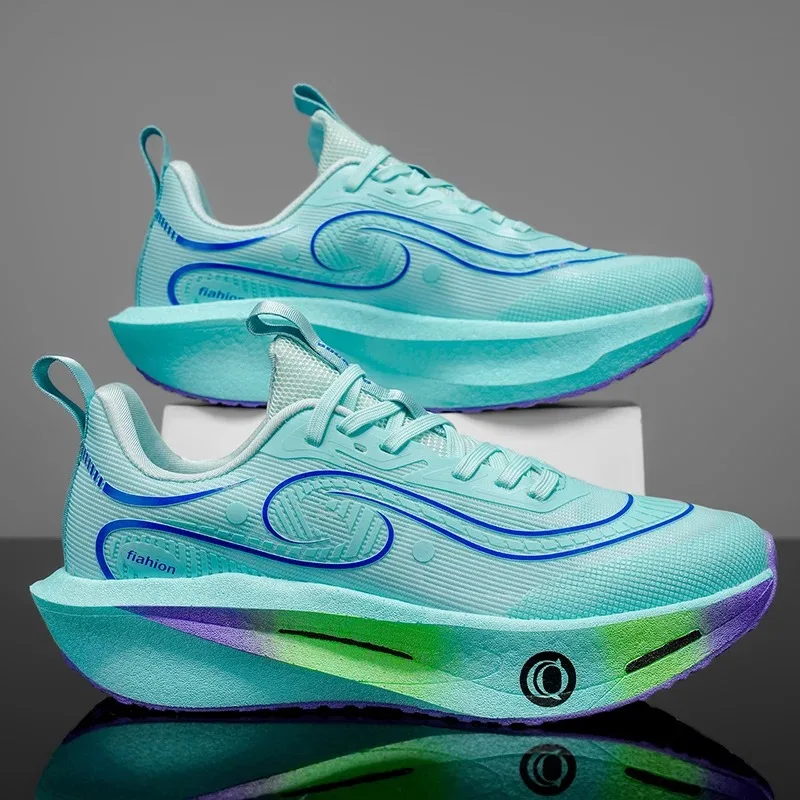 Zapatillas de deporte antideslizantes transpirables para hombres y mujeres: ligeras, con suela suave, cómodas e informales - imagen 2