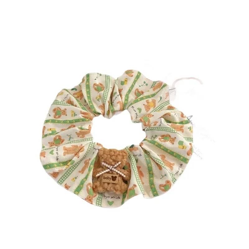 Babero navideño para mascotas, Collar a rayas para perros y gatos, toalla de baba de algodón puro para mascotas, bufanda para perros pequeños, ropa para perros pequeños, ropa para cachorros - imagen 5