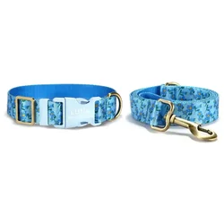 Collar identificativo con placa para perros y gatos – Ajustable y personalizado