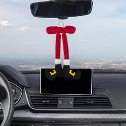 Adorno Navidad Coche – Patas de Elfo decorativo para mascotas