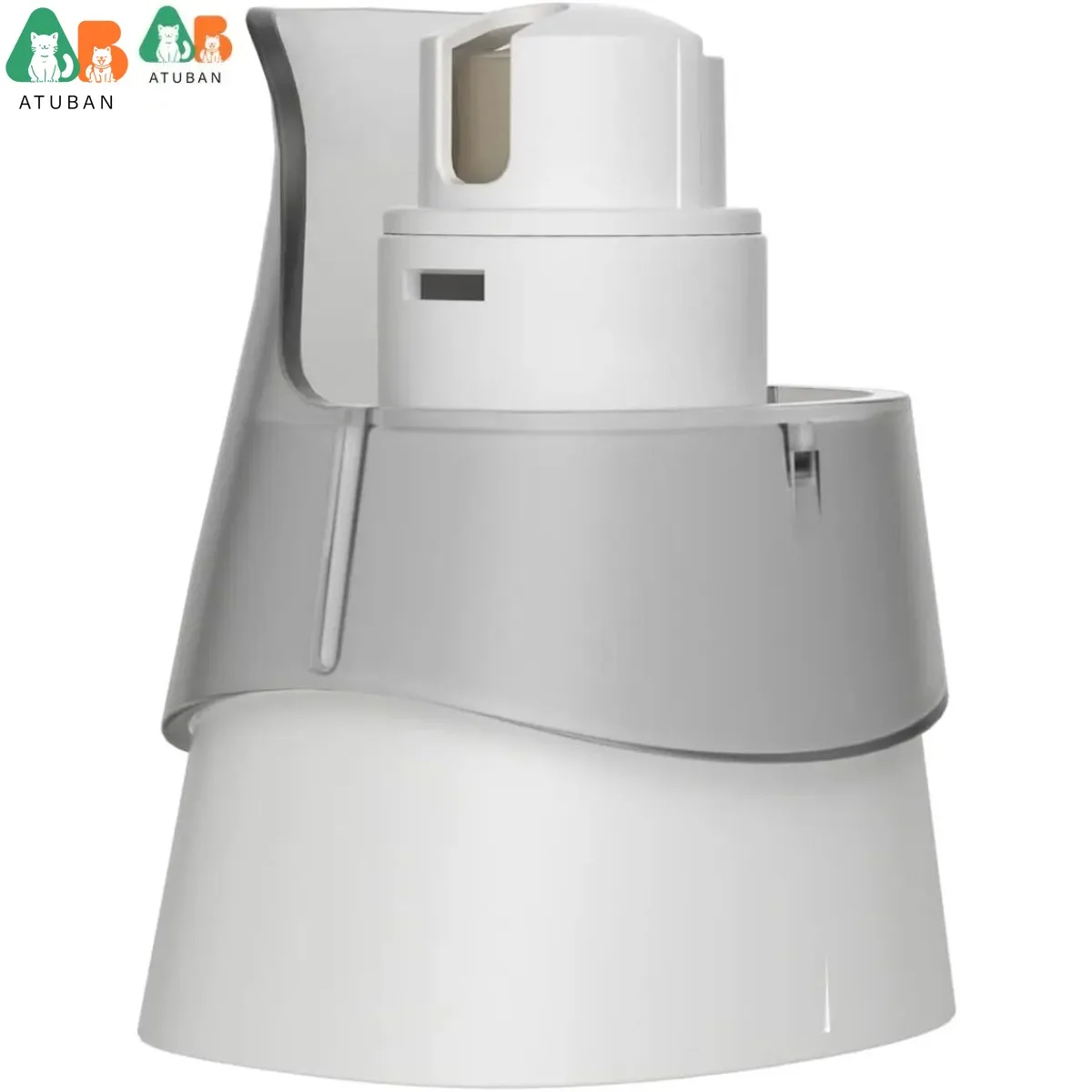 ATUBAN-cortadora eléctrica de repuesto M501, Kit de aseo para mascotas, esponja, filtro, manguera, cabezal de amoladora de uñas, cabezal de succión larga, cepillo de limpieza - imagen 3