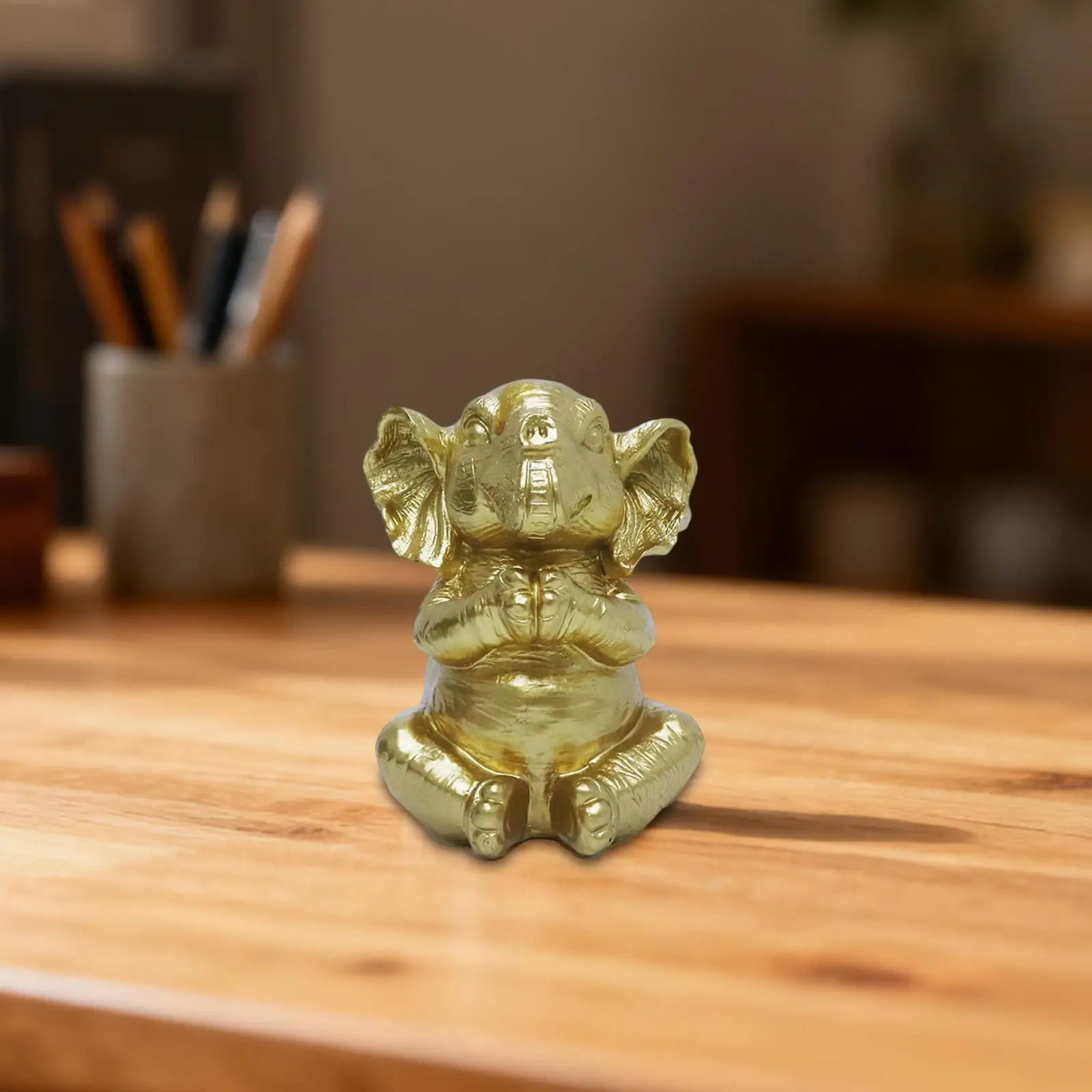 Yoga Elephant Figurine Gold Resin Craft Desktop Ornament Home Decor Animal Sculpture for Entrance Living Room Bedroom Bookshelf Yoga Elephant Figurine Gold Resin Craft Desktop Ornament Home Decor Animal Sculpture for Entrance Living Room Bedroom Bookshelf