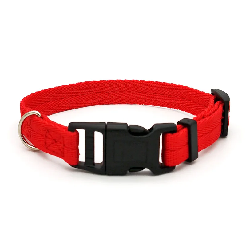Collar para perro mascota, collares para cachorros de Color sólido, perros medianos, Collar de adiestramiento para perros de compañía rápidamente, Collar para perro pequeño Teddy Bichon - imagen 3