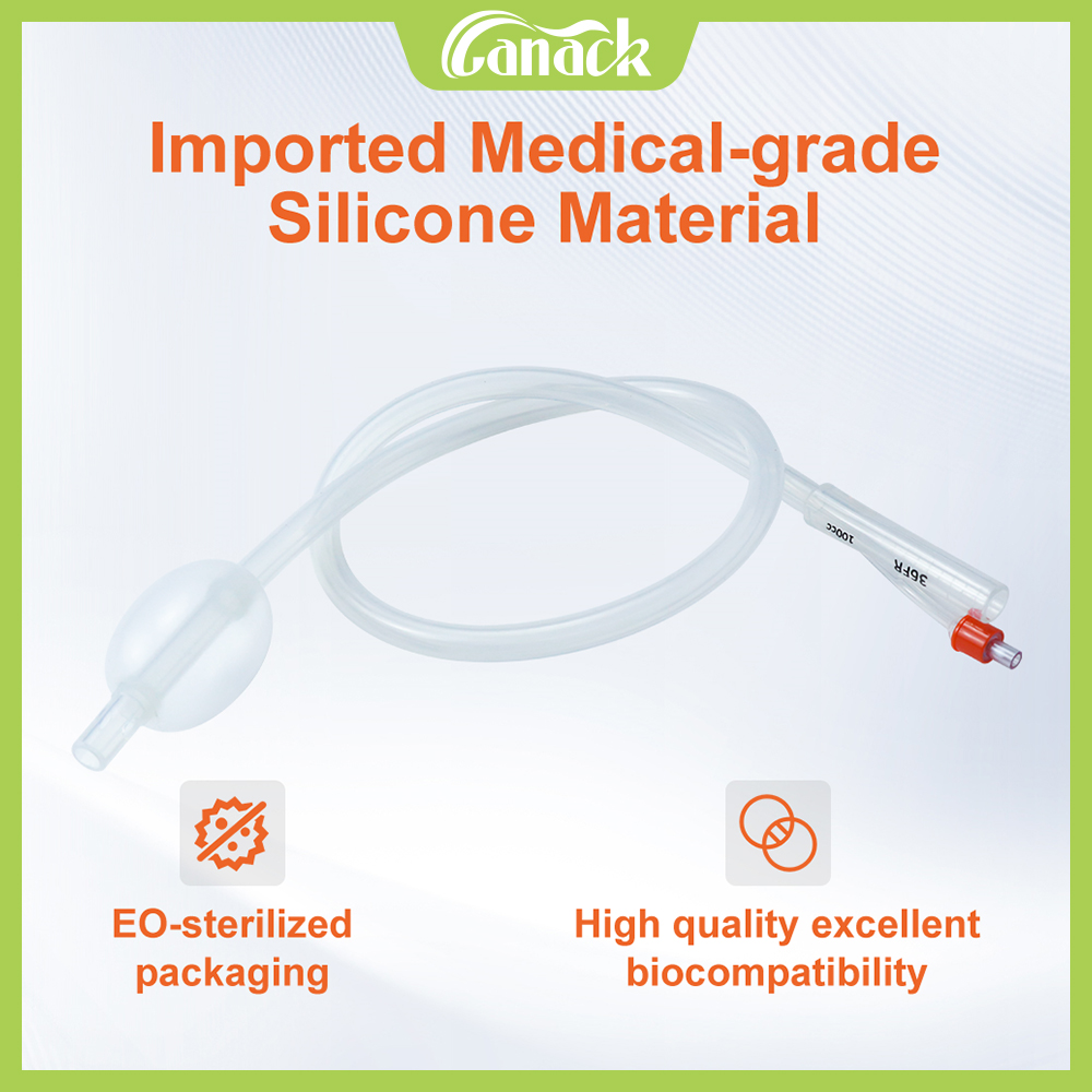 Detalles del catéter de silicona veterinario