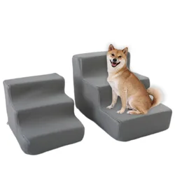 Rampa con escalones antideslizante para perros y gatos