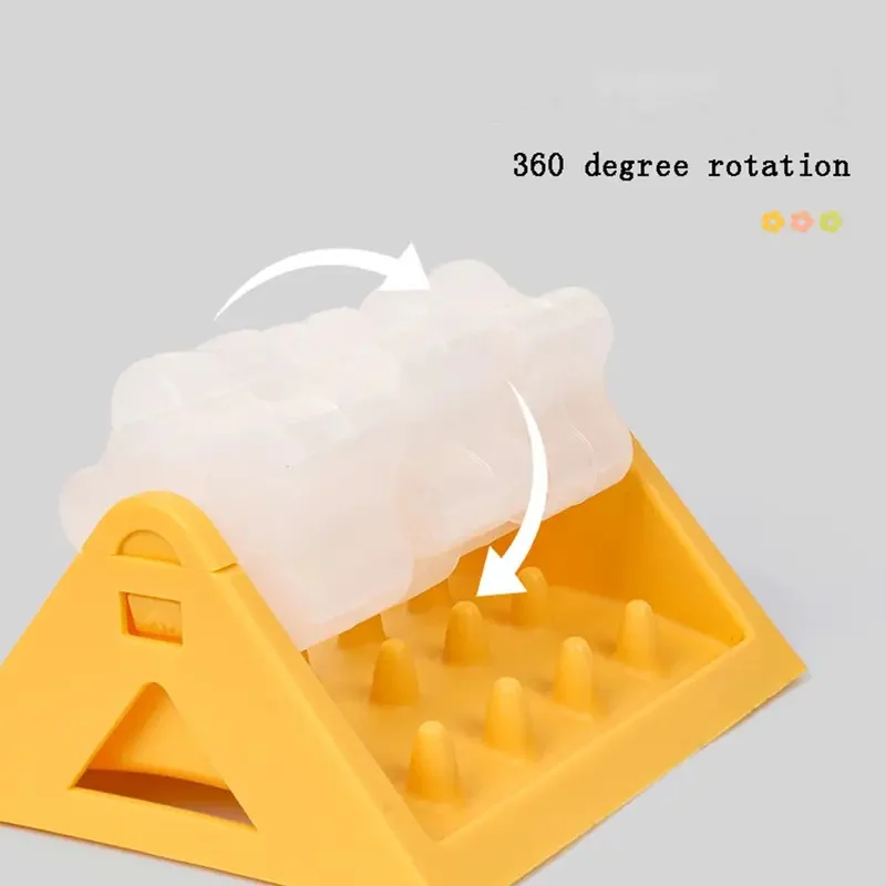 Cuenco interactivo para perros con alimentación lenta, juguete rompecabezas para aliviar la ansiedad y el aburrimiento, juguete de alimentación para perros, rompecabezas, cuenco para gatos, alimentación controlada - imagen 3