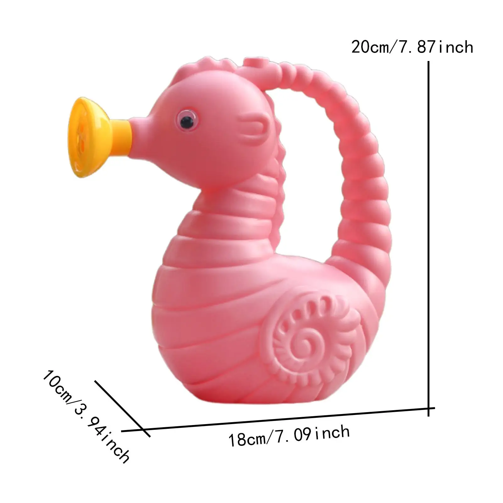 Animal Watering Can Gardening Tool Long Spout Kids Gift Animal Shape Portable Handle Modern Garden Water Can for Patio Bonsai