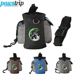 Riñonera portátil para entrenamiento de mascotas, bolsa de cintura para entrenamiento de cachorros, riñonera de recompensa para cachorros al aire libre, contenedor de comida para aperitivos para mascotas, accesorios para perros