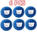 6pcs blue