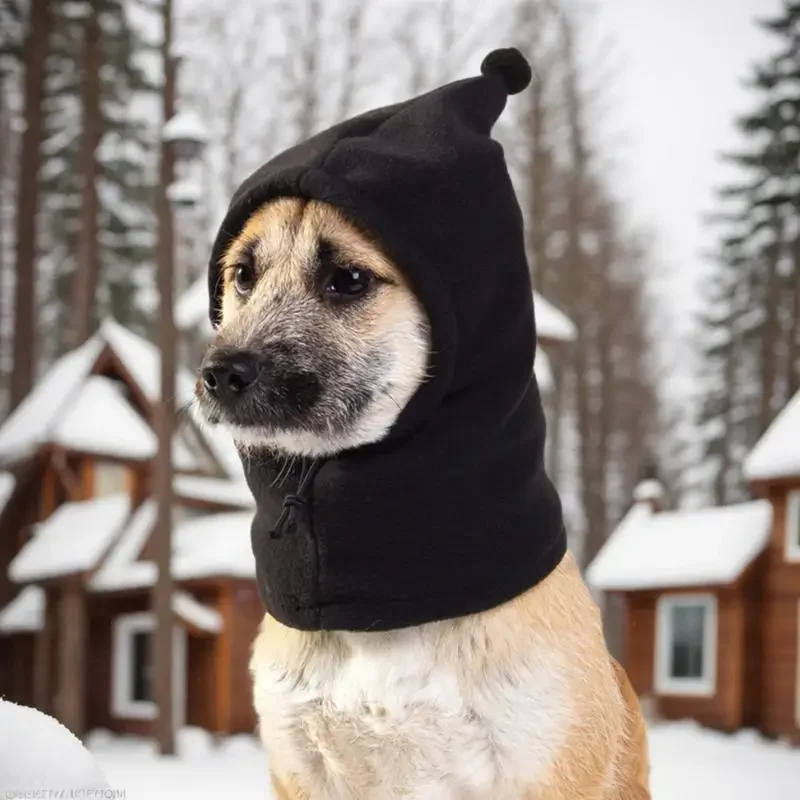Lindo sombrero mascota transformar sombrero divertido sombrero polar polar Navidad mascota transformar sombrero perro sombrero rojo negro gris - imagen 4