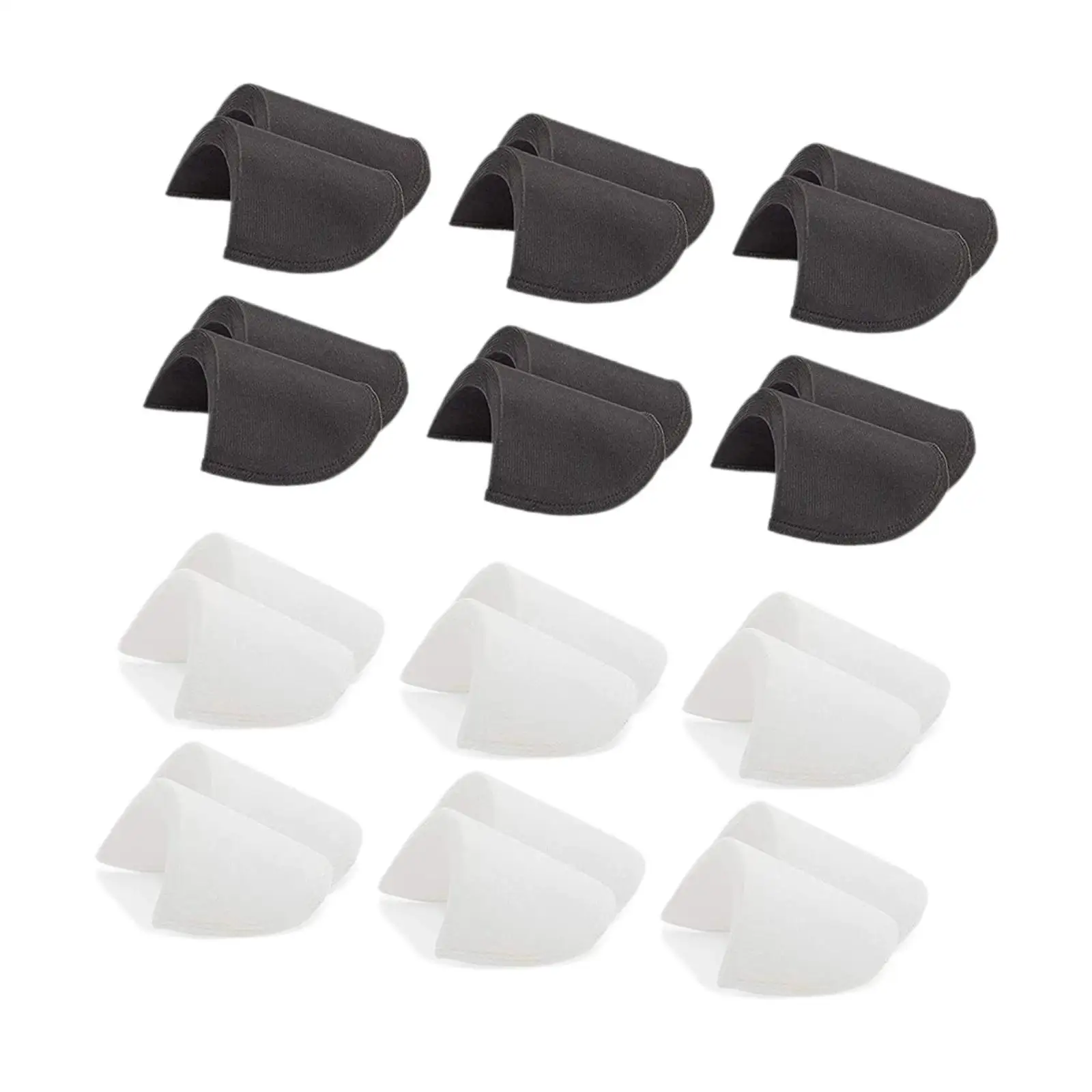 24x hombreras transpirables suaves cubiertas conjunto para prendas de vestir - imagen 2