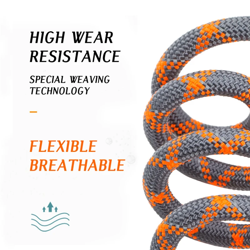 CAWAYI KENNEL-cadena reflectante de nailon con doble correa para mascotas, cuerda de tracción para correr, manos libres, perro grande - imagen 3