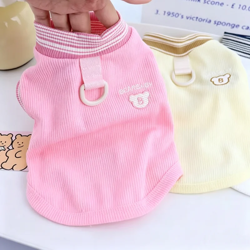 Ropa para perros pequeños: camiseta de verano con oso (Chihuahua) - imagen 4
