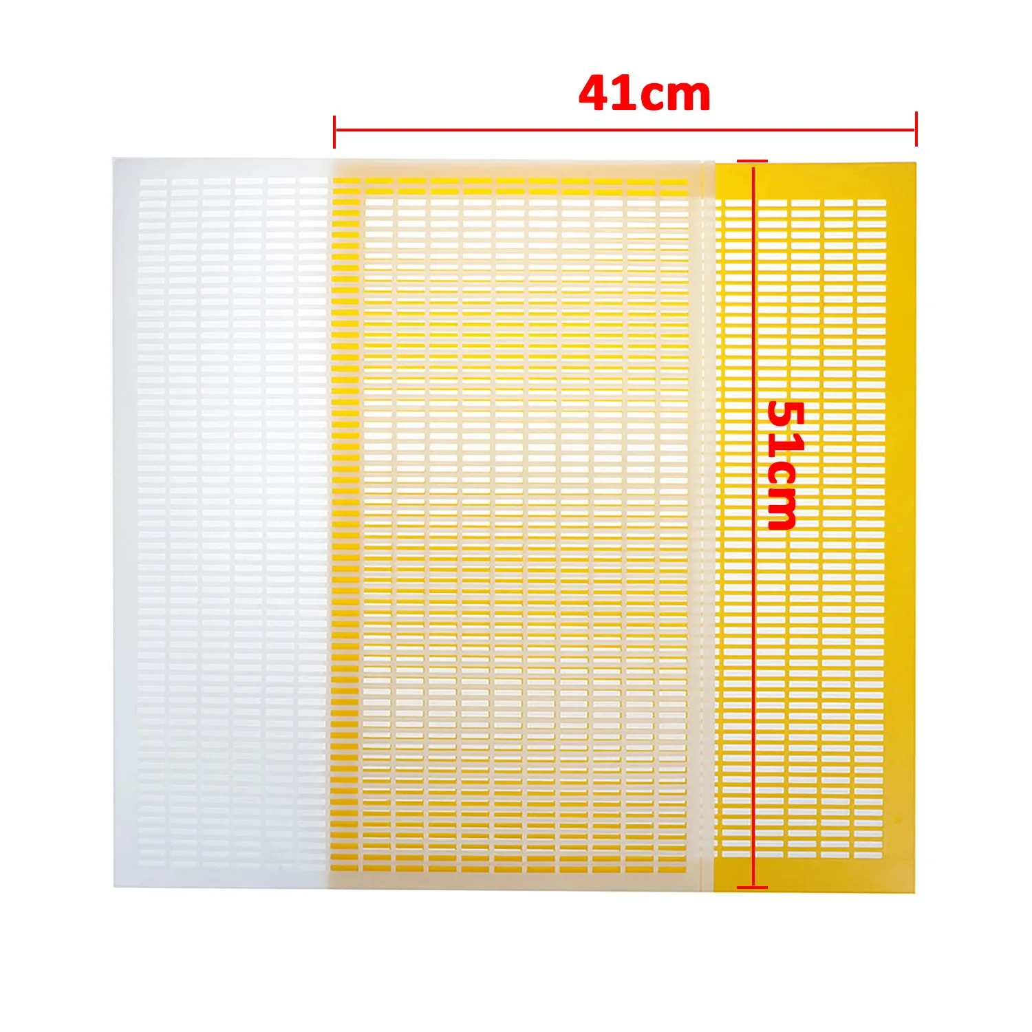 Marco excluidor de reina de apicultura, malla de plástico, barrera de abeja y reina, separación antiescape, herramienta de red de captura, tablero separado, 1 ud. - imagen 3