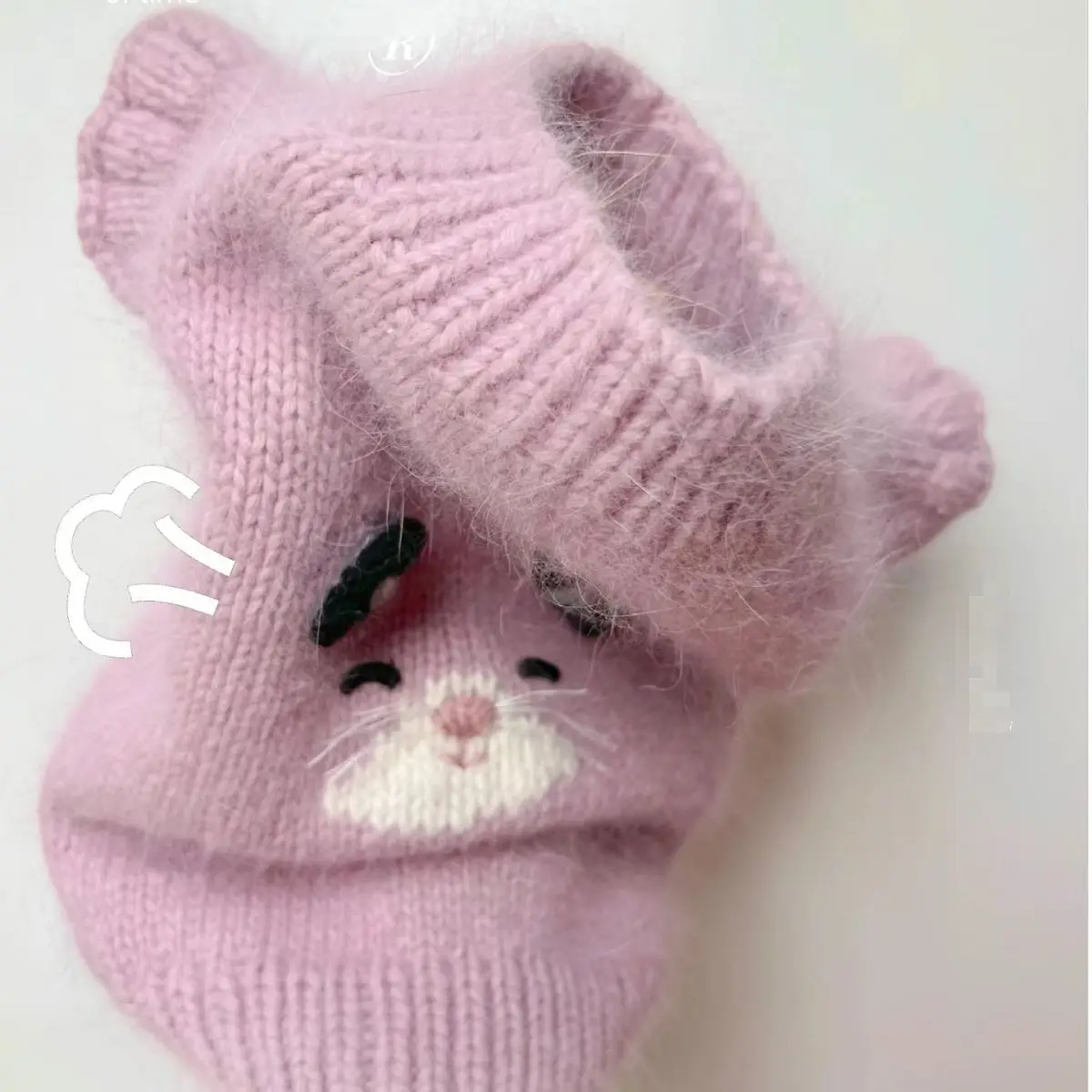 Chaleco suéter cálido otoño invierno rosa para perros y gatos pequeños - imagen 2