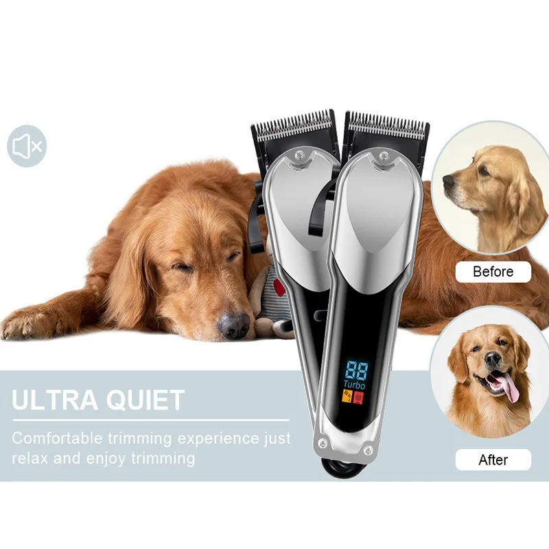 Máquina para cortar pelo de perro, cortadora de peinados para perros y cachorros, cortadora de belleza para perros y gatos, cortadora de piel, herramientas de afeitadora para el cuidado de mascotas y gatos - imagen 2