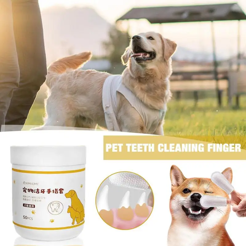 Toallitas desechables para limpieza de dientes, toallitas húmedas, almohadillas para los oídos y los ojos, manchas de lágrimas, suministros de aseo para perros y gatos - imagen 5