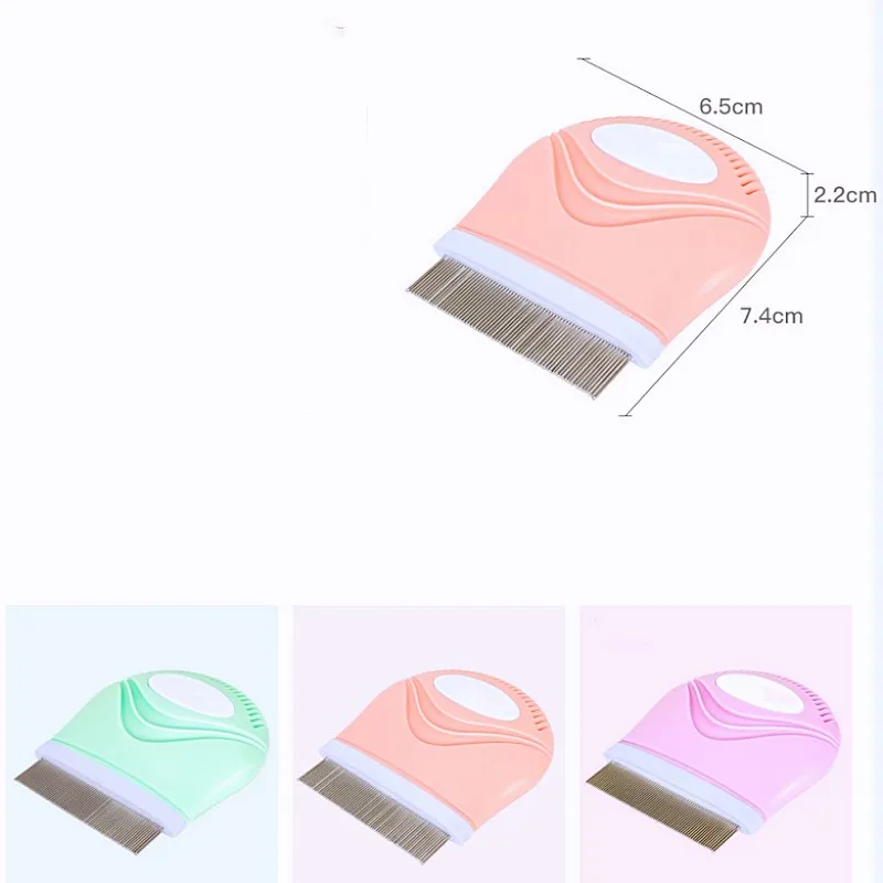 Peine para perros, cepillo de dientes denso para perros, Mini peines para Limpieza del cabello de perros, masaje para el cuidado de perros, cepillo para gatos, producto para eliminar el vello de mascotas - imagen 5