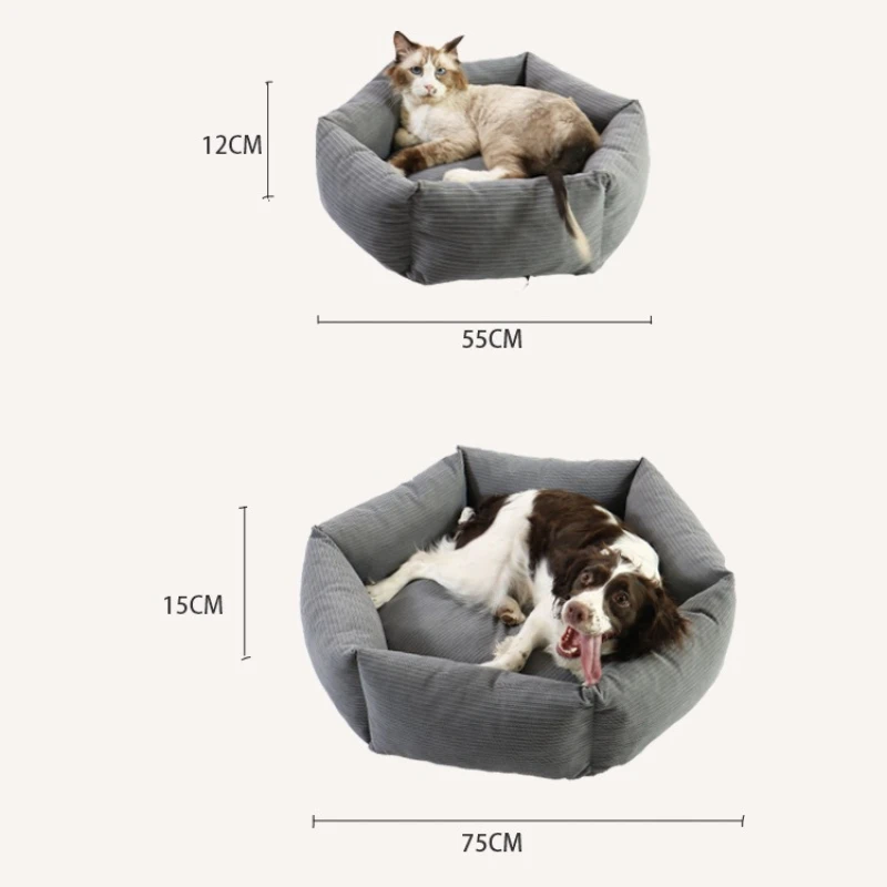 Cama nido extraíble y lavable para gatos y perros pequeños - imagen 5