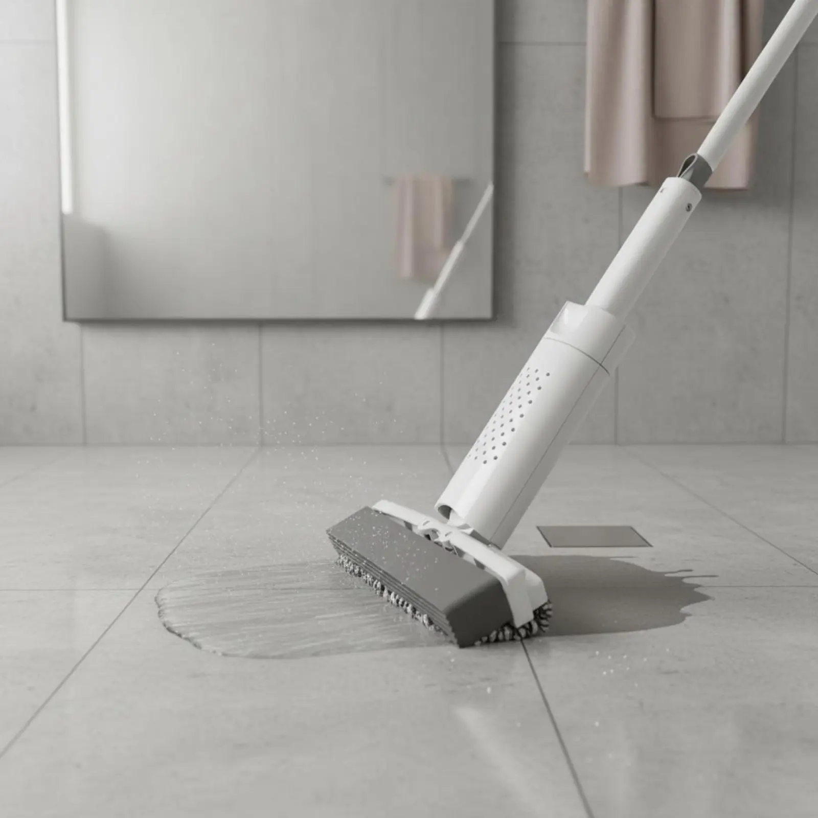 Mopa manual con esponja absorbente para limpieza del hogar - imagen 4