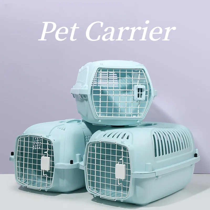 Transportadora ventilada para gatos y perros – Apta avión y segura