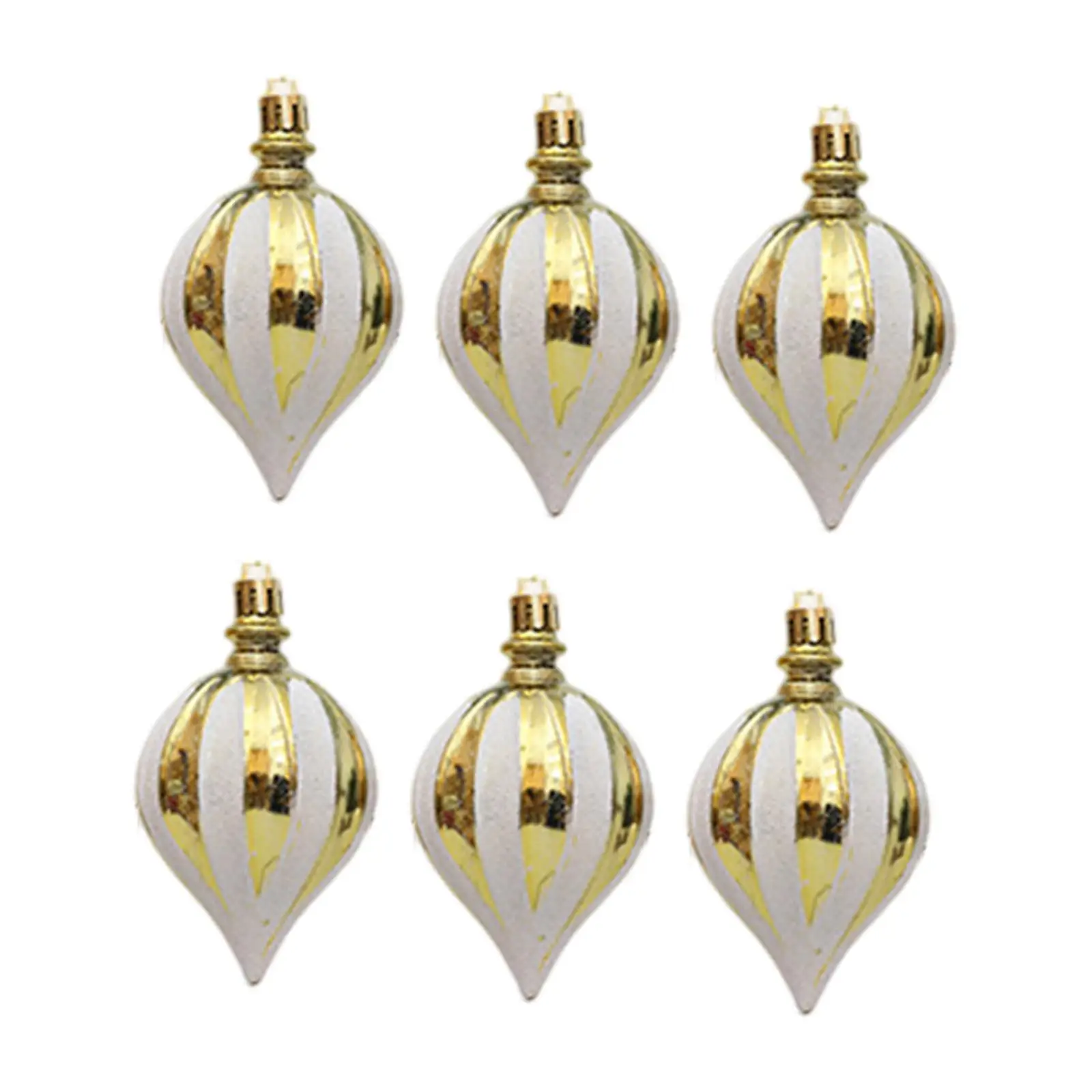 6x Christmas Balls Ornament Christmas Tree Decorations DIY Projects Hanging Ornaments for Holiday Birthday Home New Year Outdoor