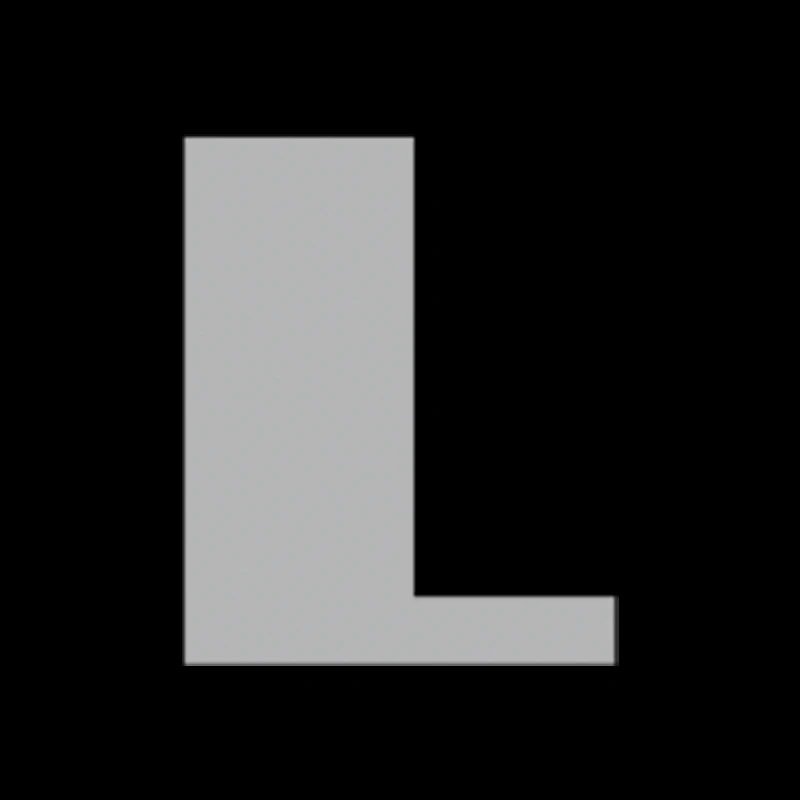 only letter L
