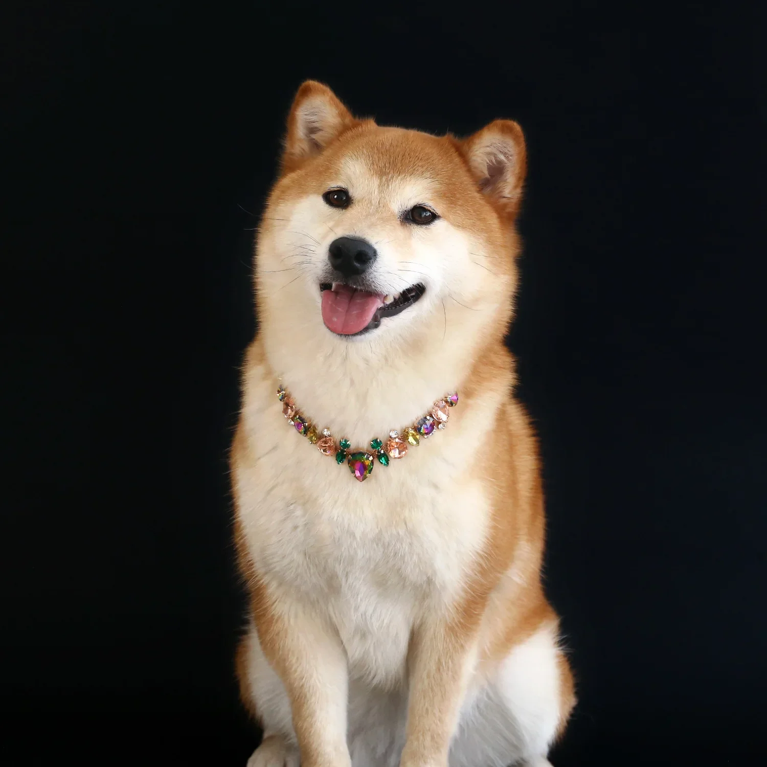 Accesorios de joyería para perros y gatos, Collar ajustable de lujo con diamantes de imitación ostentosos para cachorros y gatos, perros pequeños y medianos - imagen 5