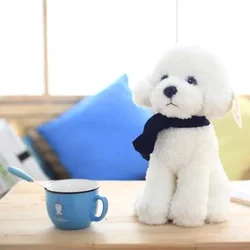 Peluche para perros Bichón de 32 cm – Juguete suave y seguro
