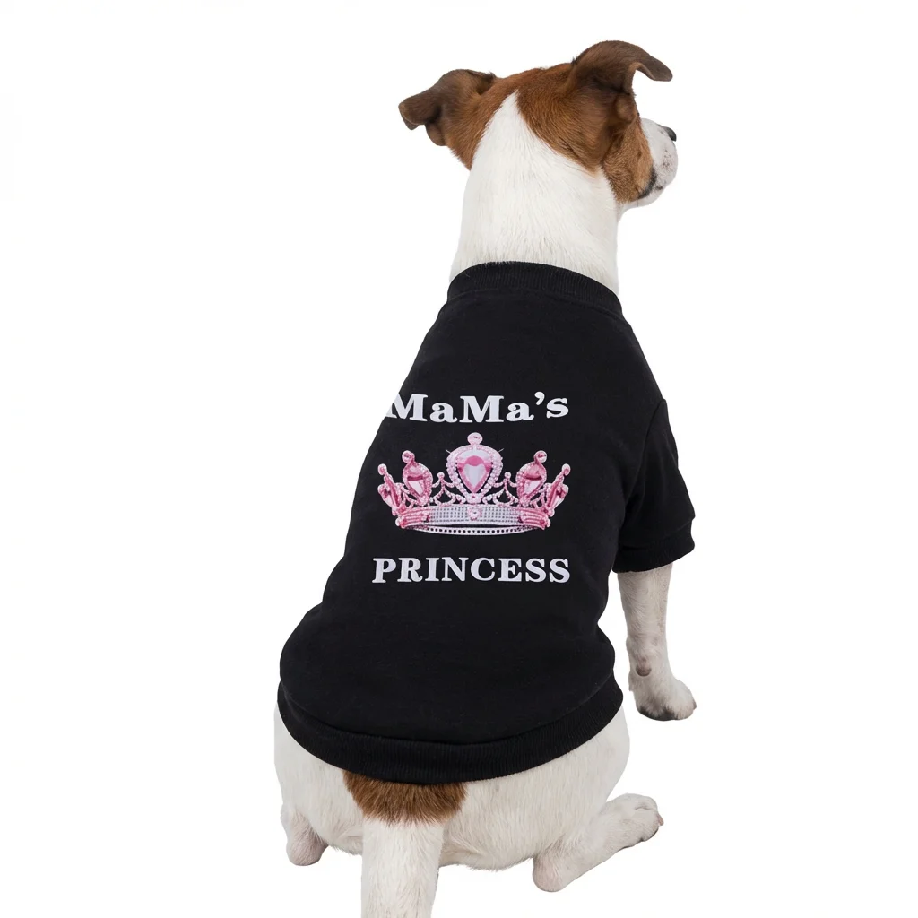 Jersey suave para perro pequeño – Cálido y negro