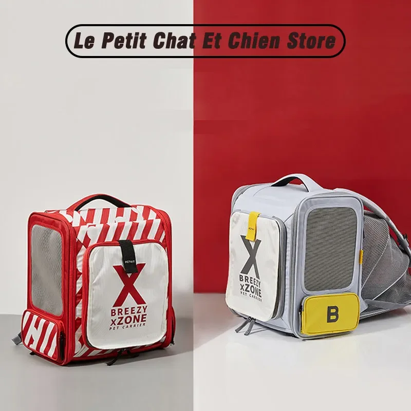 mochila portátil extensible mascotas bolsa plegable transpirable transportar gatos menos 6kg aire libre