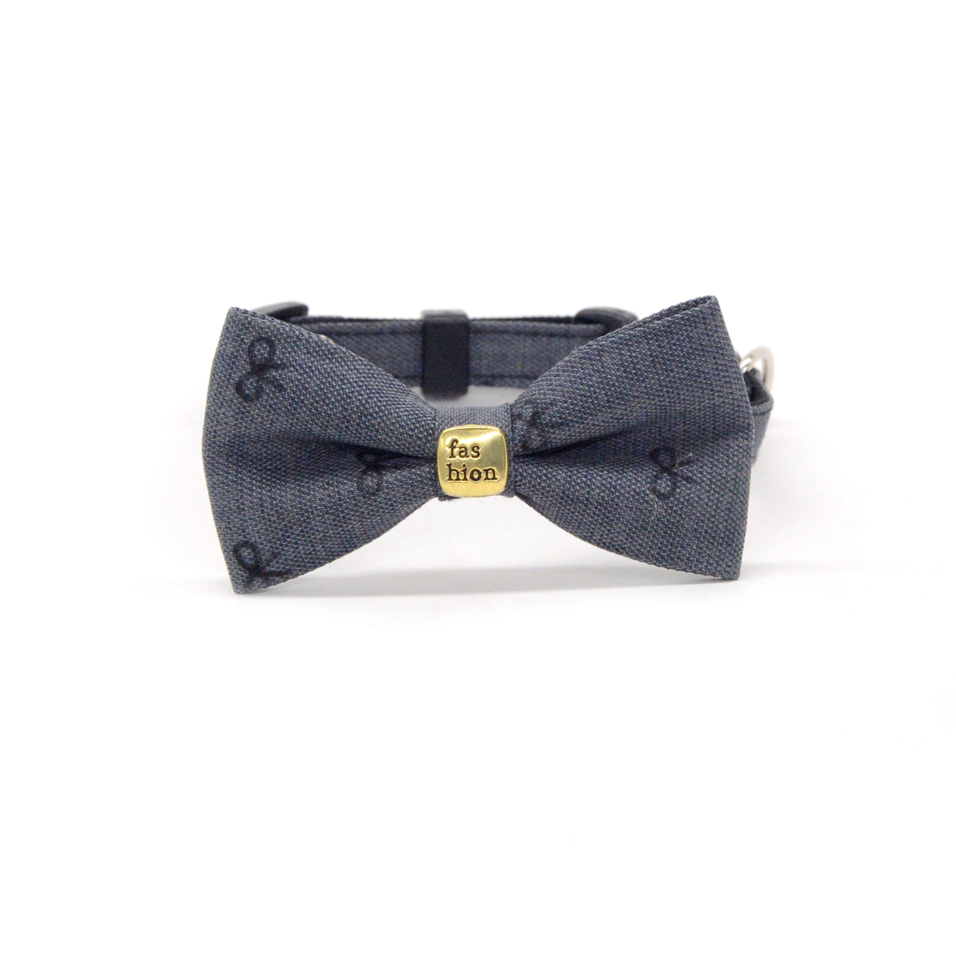Collar con lazo formal elegante para gatos y perros pequeños - imagen 2