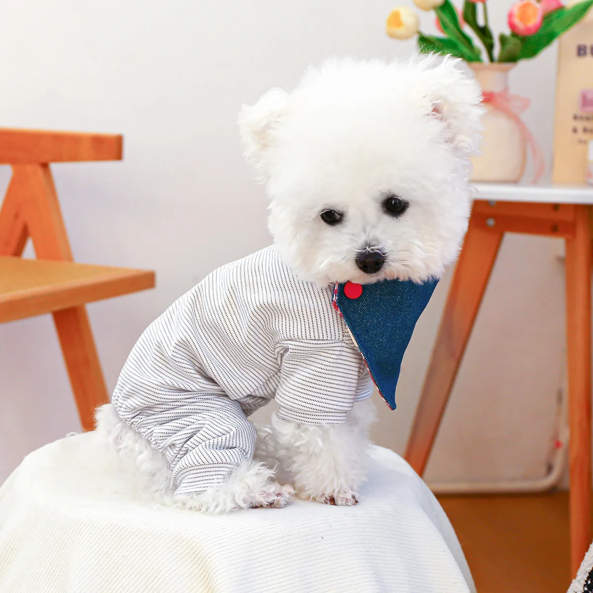 Pañuelo estilo vaquero para mascotas, babero para perros pequeños, gatos, bufanda vaquera para el cuello, Bandana occidental Kawaii, accesorios para Collar - imagen 3