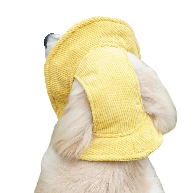 Sombrero para el sol para mascotas con orificios para las orejas, gorra ajustable para perros y gatos, sombrero deportivo de verano, sombrero para el sol transpirable para perros al aire libre, accesorios para mascotas - imagen 5