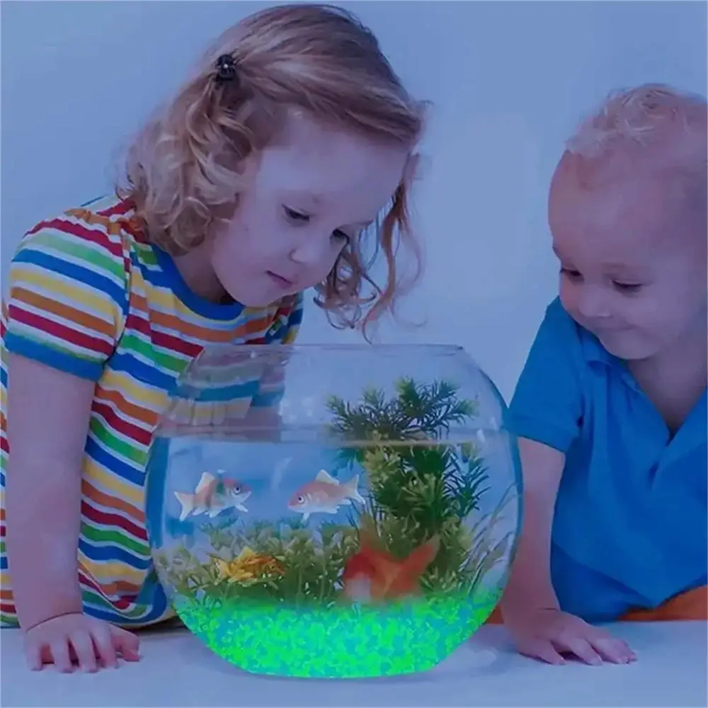 Piedras luminosas para acuarios y peceras – Decoración que brilla en la oscuridad