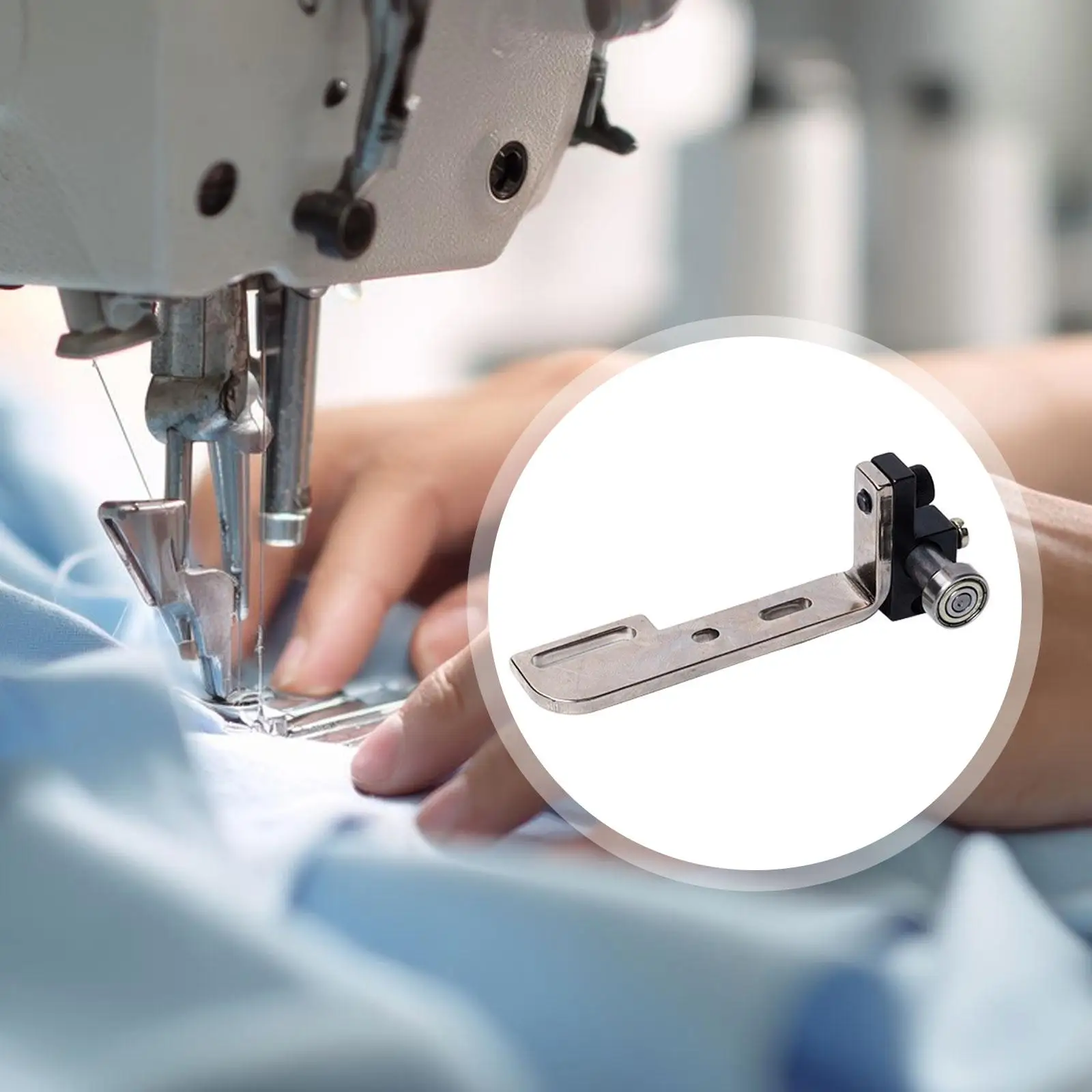 Presser Foot Positioning Steel Easy to Use Portable Attachment Multipurpose Sewing Machine Accessories Overlock Presser Foot Presser Foot Positioning Steel Easy to Use Portable Attachment Multipurpose Sewing Machine Accessories Overlock Presser Foot