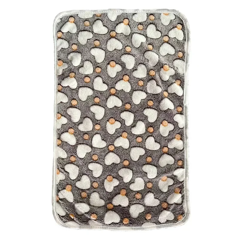 Otoño Invierno Coral polar cálido perrera para mascotas manta para perros estera de cama para mascotas para perros pequeños y grandes accesorios para perros - imagen 2