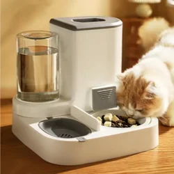 Dispensador doble de agua y comida 2 en 1 para gatos y perros