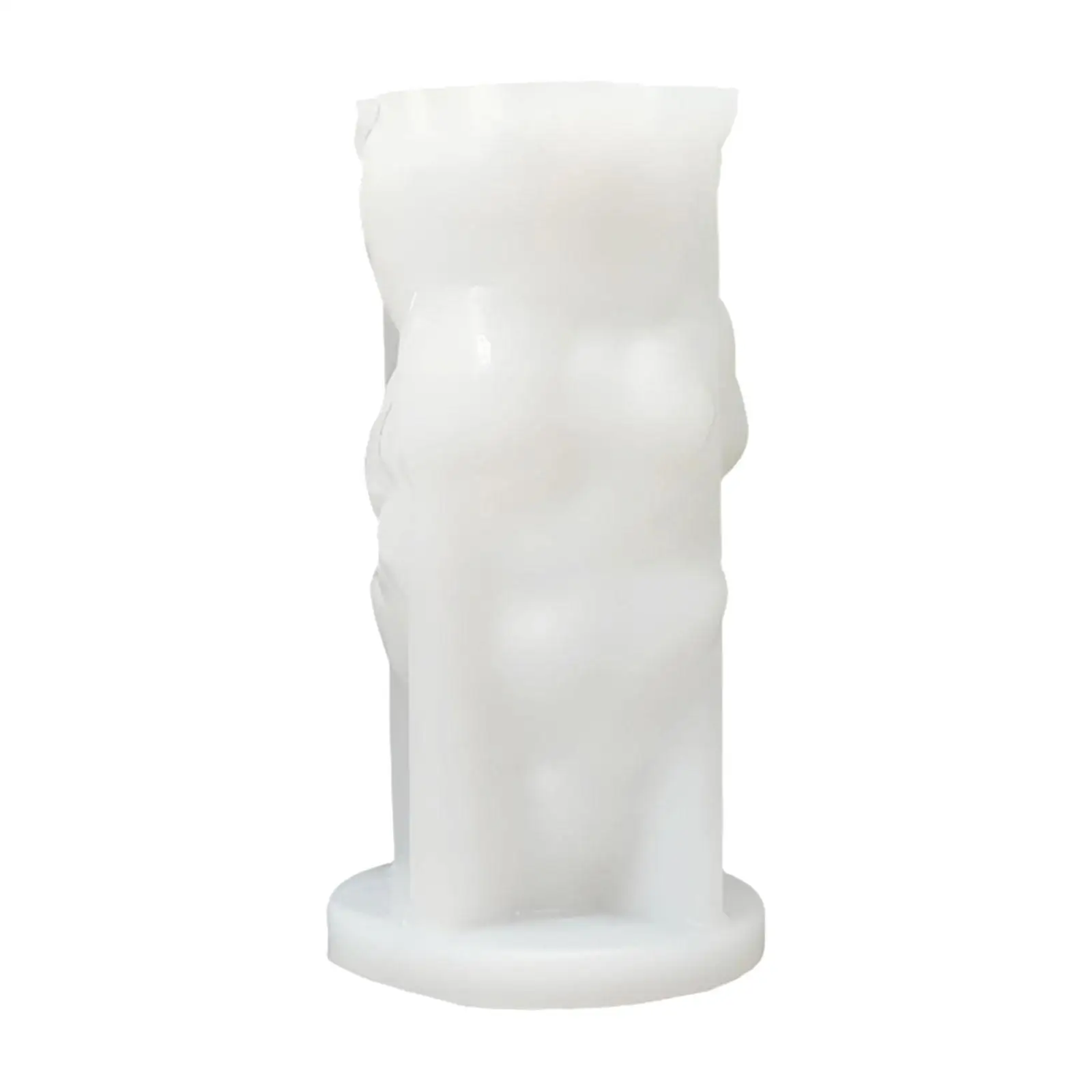 Molde de vela de Pascua, adorno de escritorio reutilizable, molde de silicona, molde de jabón, diseño de conejo para decoración de mesa de fiesta, vela perfumada - imagen 4