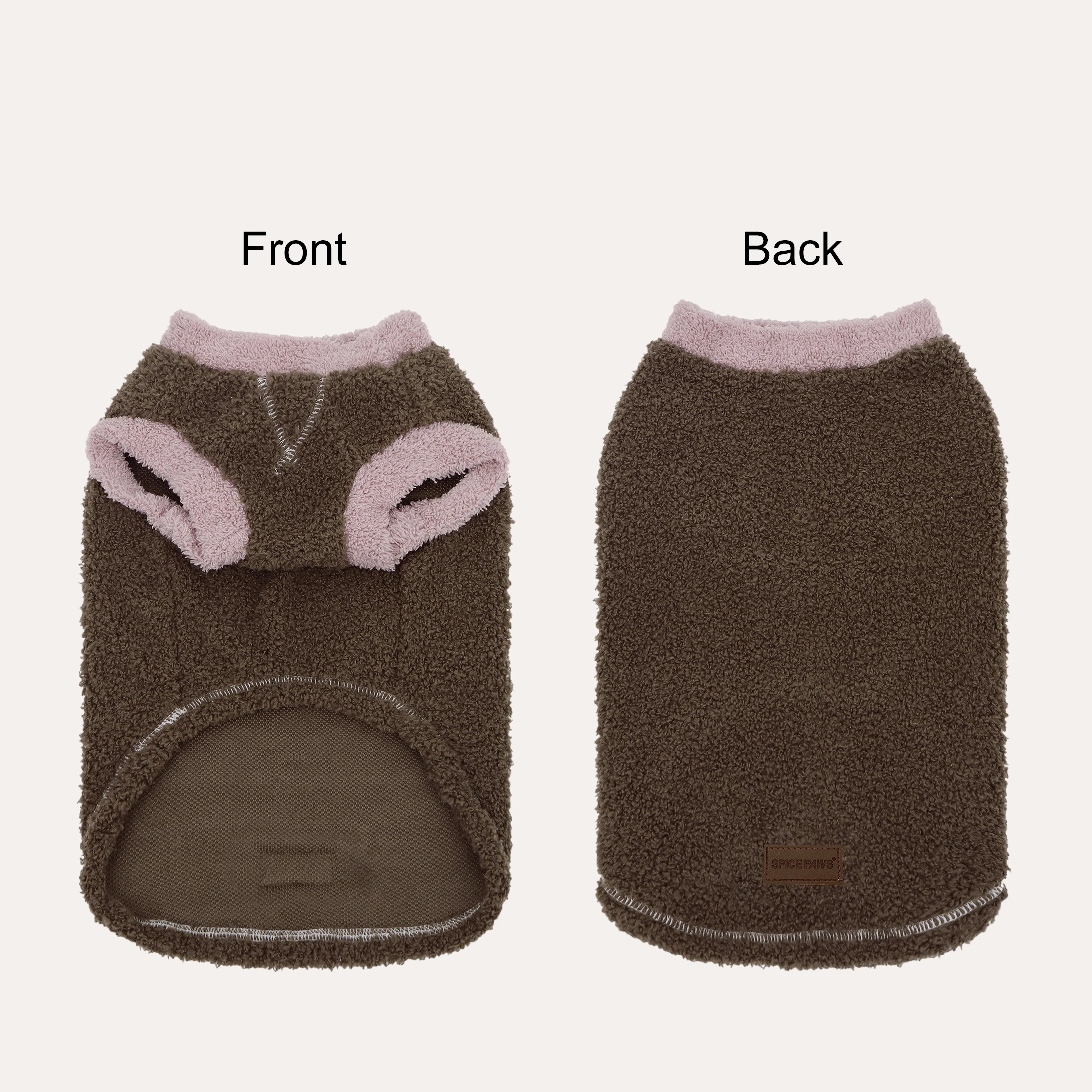 Chaleco polar sin mangas para perros pequeños y medianos - imagen 4