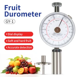 Penetrómetro de frutas portátil para medir dureza de manzana pera uva