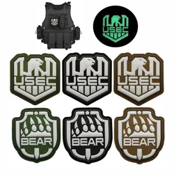 Parche adhesivo con forma de oso para personalizar accesorios de tu perro