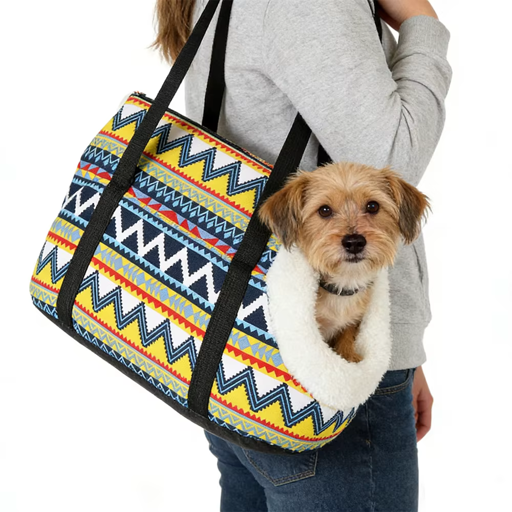 Bolsa transportadora cálida para gatos y perros pequeños – Plegable