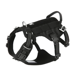Arnés para perros reflectante antiescape doble H con etiqueta