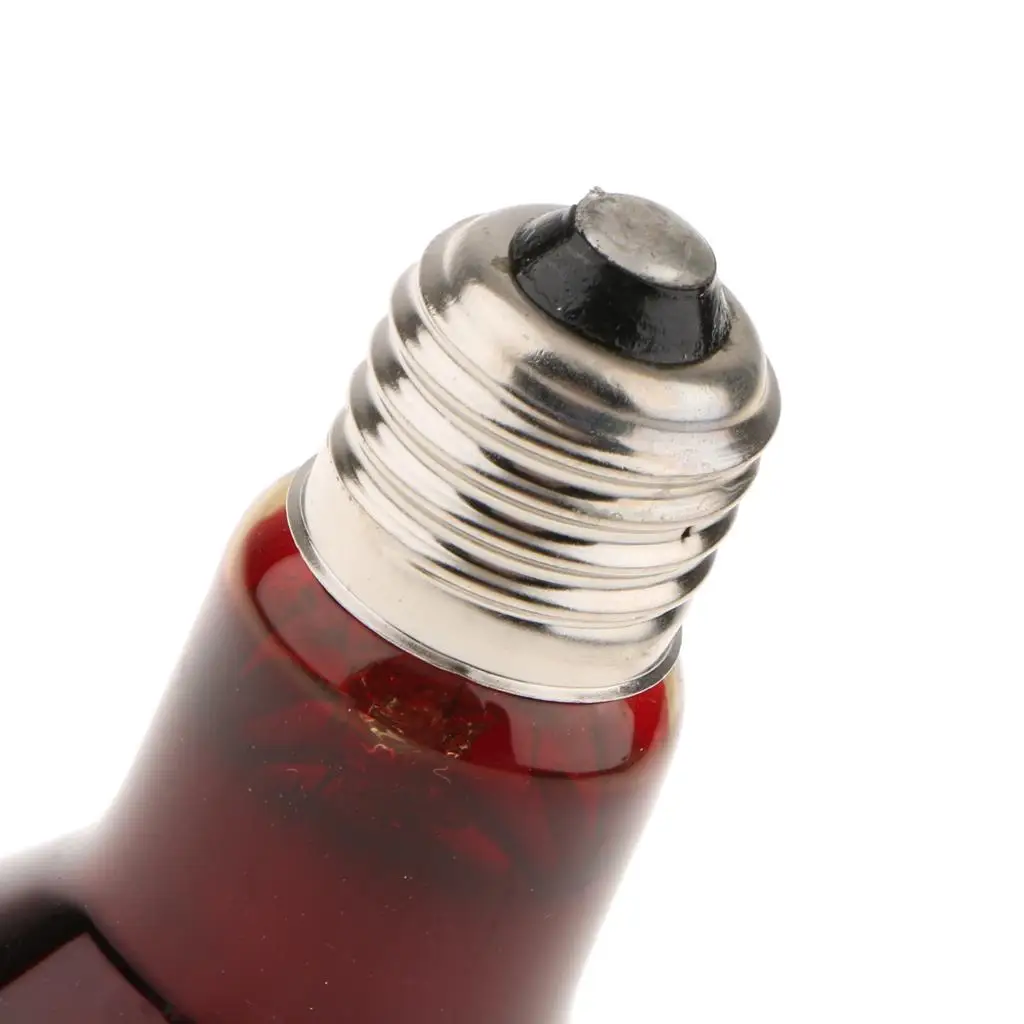 PetsOla Tortoise Reptile Vivarium Heating Light Beneficial UVA Nightlight Lamp 40W-100W