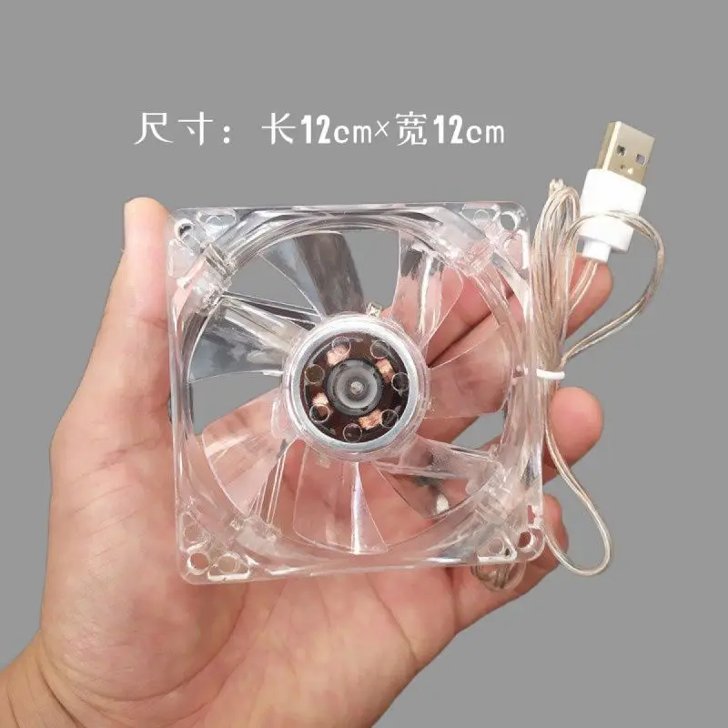 Ventilador de ventilación, productos para insolación, oso dorado, refrigeración de verano, jaula para hámster, juguete, ventilador de refrigeración, productos para mascotas para animales pequeños - imagen 4